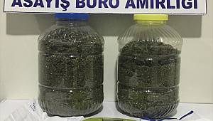 Kahramanmaraş'ta 1 kilo 812 gram esrar ele geçirildi 