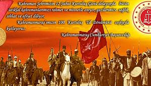 Milli Mücadelenin İlk Meşalesini Maraş Tutuşturmuştur 