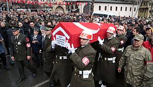 Şehidimizi Ebedi İstirahatgahına Uğurladık