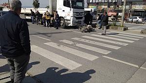 Tırla motosiklet çarpıştı: 1 ölü 