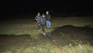 Kahramanmaraş'ta Ceyhan Nehri taştı, tarım alanları su altında kaldı 