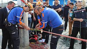 Kahramanmaraş'ta deprem tatbikatı gerçeğini aratmadı 