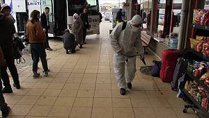 Kahramanmaraş'ta koronavirüs tedbirleri 