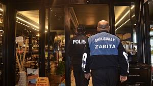 Kahramanmaraş'ta polis ve zabıtadan iş yerlerine tebligat 