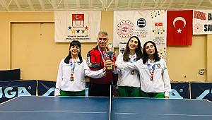 KSÜ Bayan Masa Tenisi Takımı, Süper Lige Yükseldi 