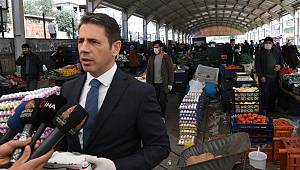 Onikişubat Belediyesi’nden, Pazar Esnafına Koruyucu Önlemler 