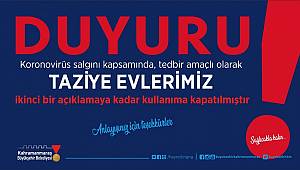 Taziye Evleri Kapatıldı 