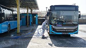 Toplu Taşıma Araçları Dezenfekte Edildi 