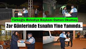 Başkan Okumuş Zor Günlerinde Esnafın Yine Yanında.. 