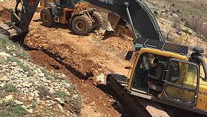 Belediyeden İğdemlik Yaylası'na yol çalışması 