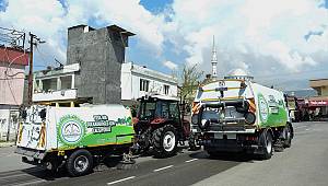 Dulkadiroğlu ’nda Cadde ve Sokaklara Özel Dezenfekte