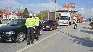 Elbistan'da şehir giriş çıkışları kapatıldı 