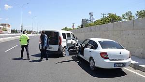 Kahramanmaraş'ta araçla polisten kaçan 4 kişiye 