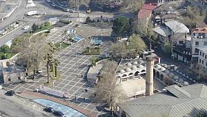 Polis Drone ile Sokakları Denetliyor 