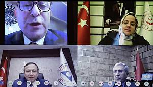 Rektör Can, Bakan Selçuk ile Video Konferans Yöntemiyle Görüştü 
