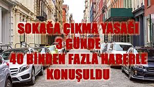 Sokağa Çıkma Yasağı 3 Günde 40 Binden Fazla Haberle Konuşuldu 