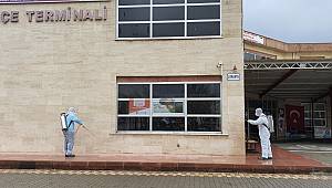 Terminaller Dezenfekte Edildi 