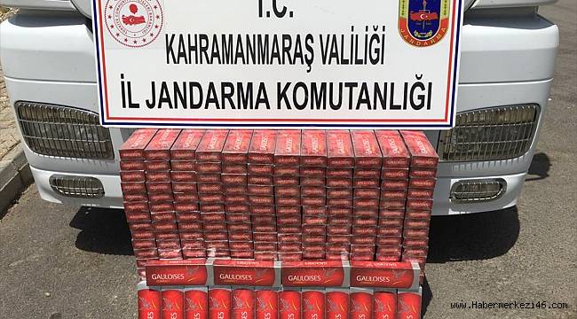Binlerce paket gümrük kaçağı sigara ele geçirildi