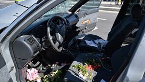 Direksiyon Hakimiyetini Kaybetti, Aydınlatma Direğine Çarptı: 3 Yaralı 