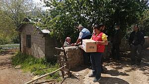 Gıda yardımı devam ediyor 