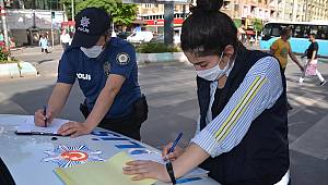 Kahramanmaraş'ta maskesiz sokağa çıkan 49 kişiye para cezası uygulandı 