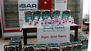 Suriyeli Ailelere Hijyen Kiti dağıtıldı 