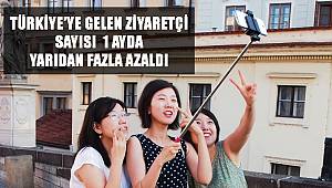 Türkiye’ye Gelen Ziyaretçi Sayısı 1 Ayda Yarıdan Fazla Azaldı 