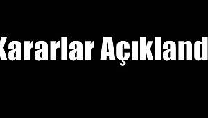 Yeni Kararlar Alındı 