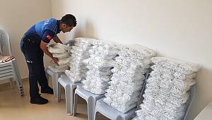 Afşin Belediyesi LGS'ye girecek öğrenciler için maske üretti 