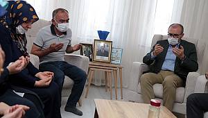 AK Parti Genel Başkan Yardımcısı Mahir Ünal'dan şehit ailesine ziyaret 