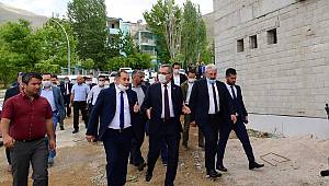 Başkan Sağlık Turizm Merkezinde incelemelerde bulundu 