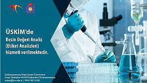 Kahramanmaraş'ta ÜSKİM'de besin analizleri yapılıyor 