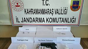 Kahramanmaraş'ta uyuşturucu operasyonunda 3 kişi tutuklandı 