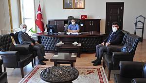 Rektör Can, Afşin İlçe Protokolü ile Bir Araya Geldi 