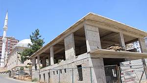 Selçuklu Taziye Evi inşaatı devam ediyor 