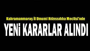 Yeni Kararlar Alındı 