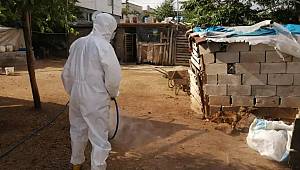 Yiğitler Mahallesi dezenfekte edildi 