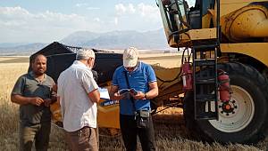 Afşin İlçesinde Biçerdöver Kontrollerine Devam Ediliyor 