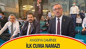 Ayasofya Camii'nde ilk Cuma Namazı