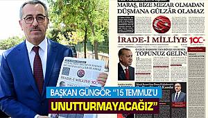 Başkan Güngör: 