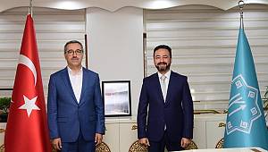 Başkan Güngör’den Elbistan Belediyesi’ne ziyaret 