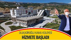 Dulkadiroğlu Kamu Külliyesi Hizmete Başladı