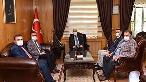 Basın İlan Genel Müdürü Duran'dan Kahramanmaraş Valisi Coşkun'a ziyaret 