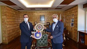 Göç İdaresi Müdüründen Rektör Can’a Ziyaret 