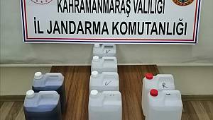 Kahramanmaraş'ta kaçak içki operasyonunda 2 şüpheli yakalandı 