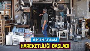 Kahramanmaraş'ta kurban bayramı hareketliliği başladı