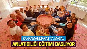Kahramanmaraş' ta Masal anlatıcılığı eğitimi başlıyor