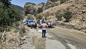 Kahramanmaraş'ta sepetli motosiklet devrildi: 1 ölü, 1 yaralı 