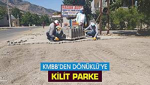 KMBB’den Dönüklü’ye kilit parke