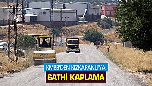KMBB’den Kızkapanlı’ya sathi kaplama